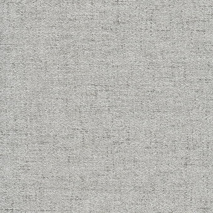 HomePop Modern Storage Bench with Wood Legs Home Décor|Bench with Storage for Living Room & Bedroom - Light Gray Woven