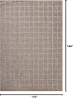 Loloi Amber Lewis Topanga Collection TOP-01 Natural/Bone 9'-2" x 12'-0" Indoor/Outdoor Area Rug