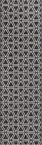 Keen Home Design Outdoor Runner Rug - 2x10 Washable Indoor/Outdoor Rug for Patio, Balcony, Kitchen, Garden, Beach, Deck and Porch. Size: 2'2" x 9'11"