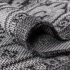 Keen Home Design Terrace Outdoor Throw Rug - 3x5 Washable Indoor/Outdoor Rug for Patio, Kitchen, Balcony, Beach, Garden, Deck and Porch, Size: 3'x5'