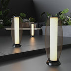 Patio Solar Light Flickering Flame Solar Lamps Hollow Out Waterproof Outdoor Lantern Metal Decorative Lights for Deck Porch Yard