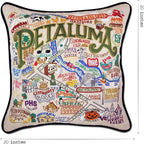 Catstudio Petaluma Embroidered Decorative Throw Pillow