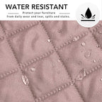 Easy-Going Sectional Couch Covers for Dogs L Shape Sofa Cover Reversible Sofa Slipcover Chaise Lounge Cover Furniture Protector Cover for Pets Dog Cat (42 x 52 inches, Pink/Pink)