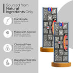 Satya Super Hit Incense Sticks 250 gmx 2 Pack (500 GMS), Insenses with Raajsee Insence Holder Bundle, Nag Champa Natural Incense