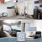 Clear Air Odor Absorber Gel - 15 oz, Pack of 2 - Air Freshener Absorbs and Eliminates Odors in Bathrooms, Cars, Boats, RVs and Pet Areas - Made with Essential Oils - Fresh Linen Scent