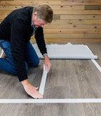 Rug Tape – Anti-Slip Double-Sided Carpet Tape, 1.9” x 100ft Roll – Heavy Duty Adhesive for Rugs on Hardwood, Tile & Vinyl – Clean Removal, Indoor & Outdoor Use