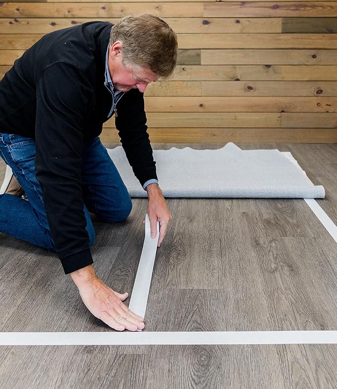 Rug Tape – Anti-Slip Double-Sided Carpet Tape, 1.9” x 100ft Roll – Heavy Duty Adhesive for Rugs on Hardwood, Tile & Vinyl – Clean Removal, Indoor & Outdoor Use