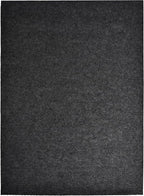 iCustomRug Entryway Door Mat – 3x4ft Black, Indoor/Outdoor, Non-Slip Rubber Backing, Low-Profile All-Weather Carpet, Non-Shedding & Easy Care, Entryway Mat Ideal for High Traffic Areas