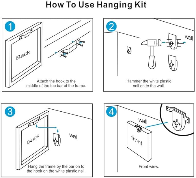 Personalized Photo to Canvas Print - Canvas Prints With Your Photos on Custom Wall Art for Bedroom, Living Room, Wedding Baby Pet Family Picture Framed Wall Art (20" W x 32" H)