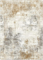 8X10 Area Rug for Bedroom Living Room, Modern Abstract Machine Washable Area Rug, Large Soft Low Pile Carpet with Non-Slip Backing for Dining Room