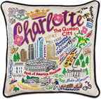 Catstudio Charlotte Embroidered Decorative Throw Pillow
