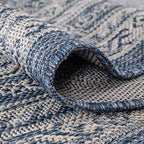 Keen Home Design Terrace Outdoor Throw Rug - 3x5 Washable Indoor/Outdoor Rug for Patio, Kitchen, Balcony, Beach, Garden, Deck and Porch, Size: 3'x5'