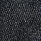 iCustomRug Entryway Door Mat – 4x6ft Black, Indoor/Outdoor, Non-Slip Rubber Backing, Low-Profile All-Weather Carpet, Non-Shedding & Easy Care, Entryway Mat Ideal for High Traffic Areas