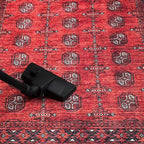 Keen Home Design 6x9 Rug - Machine Washable Area Rug with Non-Slip Backing, Ideal for Living Room, Dining Room, Bedroom - Vintage, Easy Clean, Durable, Low Pile Rug - (6' x 9')