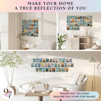 97 Decor Vintage Travel Decor - Travel Posters Wall Art Prints, Vintage Postcards from Around The World, City Landscape Aesthetic Pictures Retro Popular Cities Photo Collage Kit for Teen Bedroom (4x6)