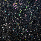 Volcanics Total-Blackout-Window-Privacy-Film, Rainbow Room Darkening Black Window Cover, Static Cling 100% Light Blocking 35.4 x 78.7 Inches