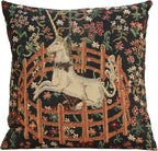 Charlotte Home Furnishings Couch Pillow Covers 16X16 in, Unicorn Decorative Throw Pillow Covers, Belgian Square Tapestry Cushion Case, Living Room Bed Sofa Home Decor, Soft Cotton Jacquard Woven