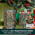 Folkulture Advent Calendar 2025 - Pack of 24 Incense Sticks for Gifts | Pack of 240 - Organic, Non-Toxic, Slow Burning Inscense for Women |