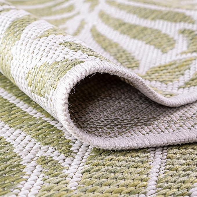 Keen Home Design Terrace Outdoor Area Rug - 9x12 Washable Indoor/Outdoor Rug for Patio, Kitchen, Balcony, Beach, Garden, Deck and Porch, Size: 8'10"x12'