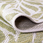 Keen Home Design Terrace Outdoor Area Rug - 10x14 Washable Indoor/Outdoor Rug for Patio, Kitchen, Balcony, Beach, Garden, Deck and Porch, Size: 10'x14'