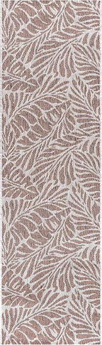 Keen Home Design Terrace Outdoor Runner Rug - 2x10 Washable Indoor/Outdoor Rug for Patio, Kitchen, Balcony, Beach, Garden, Deck and Porch, Size: 2'2"x9'11"