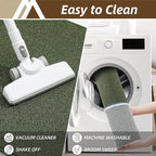 COSY HOMEER-Door-Mat 20" x 32" Non Slip Absorbent Entryway Rugs Dirt Trapper Doormats Washable Entrance Mats Low Pile Welcome Floor Mat for Front Back Door and Entry Mats,Green