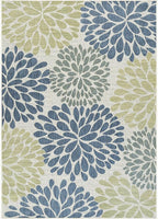 Beverly Rug Outdoor Rug 10x14 Modern Exotic Tropical Leaf Area Rugs for Indoor and Outdoor Patio Deck Porch Garden Water Resistant Washable Outside Carpet (10 x 14 Olive)