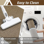 COSY HOMEER-Door-Mat 20" x 32" Non Slip Absorbent Entryway Rugs Dirt Trapper Doormats Washable Entrance Mats Low Pile Welcome Floor Mat for Front Back Door and Entry Mats,Taupe