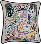 Catstudio Brooklyn Embroidered Decorative Throw Pillow