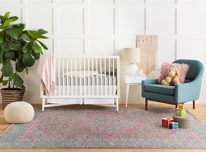 Mark&Day Wall Hanging, Tumeltsham Bohemian/Global Farmhouse Cream Tapestry Wall Hanging for Living Room, Bedroom, Office or Kitchen (60"H x 29"W)