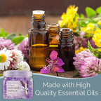 SMELLS BEGONE Odor Eliminator Gel Beads - 12 oz, Pack of 6 - Eliminates Odor in Bathrooms, Cars, Boats, RVs & Pet Areas - Air Freshener - Made with Essential Oils - Lavender Vanilla Scent