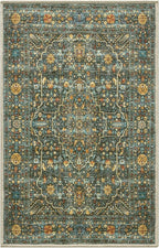 Keen Home Design 2x3 Rug - Machine Washable Entry Rug with Non-Slip Backing, Ideal for Enteryway, Kitchen, Bathroom, Laundry Room - Vintage, Easy Clean, Durable, Low Pile Rug - (2' x 3')