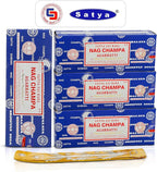 Raajsee Incense Stick Holder Bundle with Satya Nag Champa Incense Sticks 250 gmx 4 Pack (1000 GMS), Insense Sticks Nag Champa Agarbatti