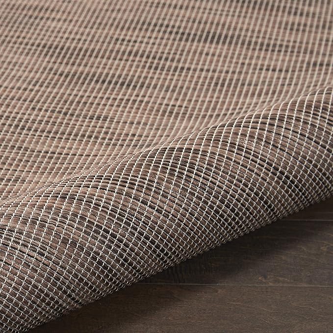 Nourison Home Positano 7' x 10' Natural Fabric Modern Area Rug (7' x 10')