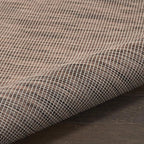 Nourison Positano Indoor/Outdoor Natural 2'2" x 12' Area Rug, Easy Cleaning, Non Shedding, Bed Room, Living Room, Dining Room, Backyard, Deck, Patio (2x12)