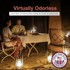 Firefly Kosher Odorless Paraffin Lamp Oil - Smokeless, Virtually Odorless, Long-Lasting- 1 Gallon