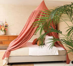 Pink Bed Canopy for Queen and King-Sized Beds | Bedroom Decoration for Teens or Adults | Conical Shape Insect Netting | Mosquito Net in Multiple Colors and Sizes
