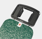 Brabantia - Ironing Board B – Solid Steam Iron Rest – Adjustable Height – Non-Slip Rubber Feet – 100% Fairtrade Cotton Cover with Foam Padding – Foldable – New Dawn – Size B (49 x 15 in)