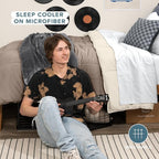 Bare Home Twin/Twin Extra Long Comforter - Reversible Colors - Goose Down Alternative - Ultra-Soft - Premium 1800 Series - All Season Warmth - Bedding Comforter (Twin/Twin XL, Taupe/Sand)