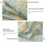 Travan 3-Piece Quilt Set Quilted Bedspread Cotton Coverlet Set Floral Printed Oversized Quilted Bedding Set with Shams for All Season, Green Vine, Queen Size