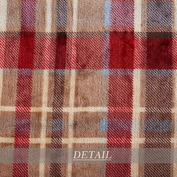 MERRYLIFE Throw Blanket Plaid| Ultra-Plush Soft Colorful Oversized | Decorative Couch Travel Blanket |Large Size (60" 90", Love Urban)