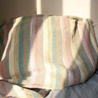 Soft Chenille Yarn Throw 36"x48", Handmade Knit Throw Blanket, for use in All Seasons, Soft Cozy Warm Knitted Blanket for Bed Sofa, Couch Chair, Living Room(1.37Ib)