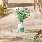 Airkeep Reed Diffuser Set,3.38 fl oz (100 ml) - Pure Gardenia Oil Diffusers with 8 Reed Sticks, Home Fragrance Reed Diffuser for Bathroom Shelf Decor