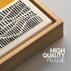 SIGNWIN Framed Canvas Print Wall Art Set Mid-Century Multicolor Color Block Shape Abstract Geometric Illustrations Graffiti & Street Art Modern Art for Living Room, Bedroom, Office - 16"x24"x3 NATURAL