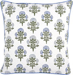 Ridhi Modern Farmhouse Pillow Covers Decorative Cotton Throw Pillow Covers Set of 2 Taupe Cushion Covers with Piping for Couch Sofa Bed Living Room Spring Home Decor 20x20