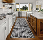 Keen Home Design Outdoor Runner Rug - 2x10 Washable Indoor/Outdoor Rug for Patio, Balcony, Kitchen, Garden, Beach, Deck and Porch. Size: 2'2" x 9'11"