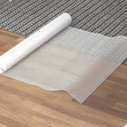 Silicone Non-Slip Rug Pad, Anti Skid Thin Area Rug Pad Gripper, Under Carpet Rug Mats for Hardwood Surface Floors, Keep Rugs in Place-5x8 Ft