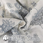 MSGKV Boho Throw Blanket for Couch Sofa Bed Decor, 100% Cotton Blankets Warm Versatile KnitWoven Blanket, Super Soft Warm & Decorative Blanket for Sofa Bed Living Room, 78''Wx 90''L