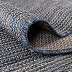 Keen Home Design Terrace Outdoor Area Rug - 6x9 Washable Indoor/Outdoor Rug for Patio, Kitchen, Balcony, Beach, Garden, Deck and Porch, Size: 6'x8'10"