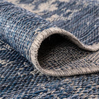 Keen Home Design Terrace Outdoor Area Rug - 10x14 Washable Indoor/Outdoor Rug for Patio, Kitchen, Balcony, Beach, Garden, Deck and Porch, Size: 10'x14'